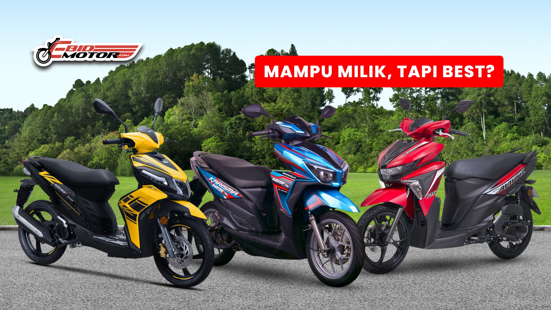 Nak Murah Tapi Selesa? Inilah Top 7 Skuter 125cc Paling Best Di Malaysia!