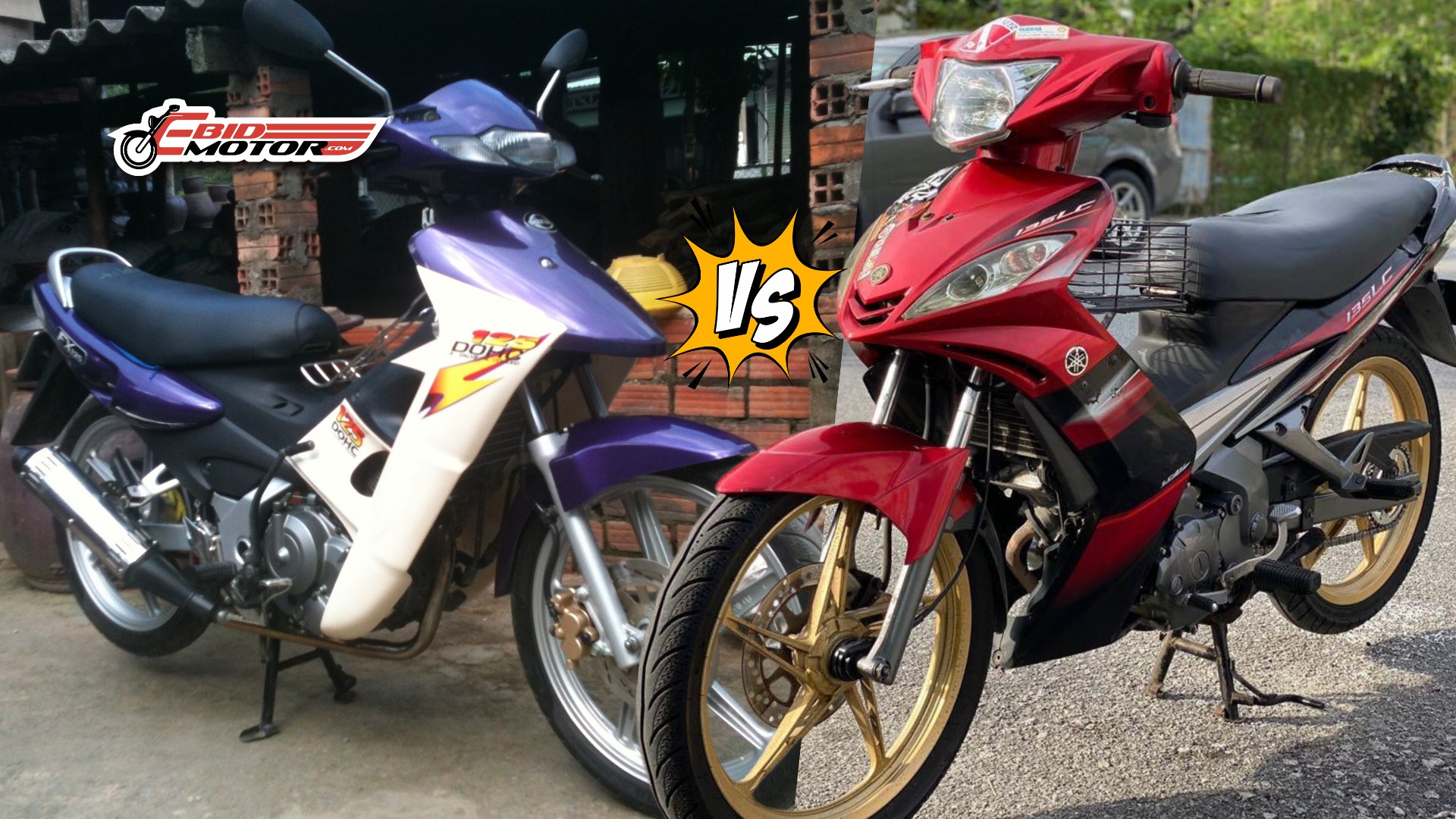 Yamaha LC135 V1 VS Suzuki FX125: Siapakah Penghulu Kapcai Terhebat?