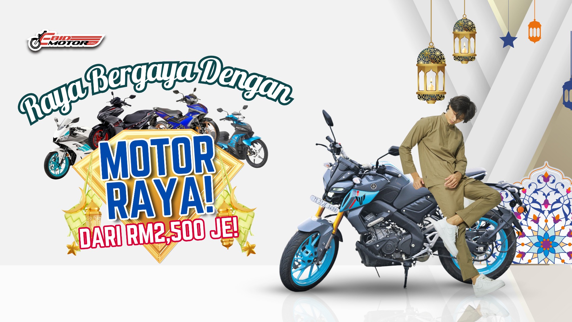 RAYA BONUS SALE! SEMUA Motor HARGA RAYA Sehingga 30 Mac 2024!