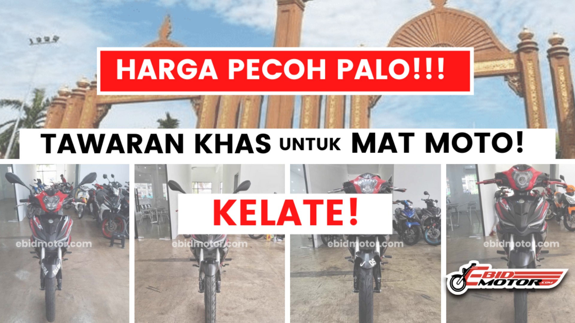 Pok Mat Motor Kelate Doh Berminat Dengan Motor Harga Yang Paling Pecoh Palo?!