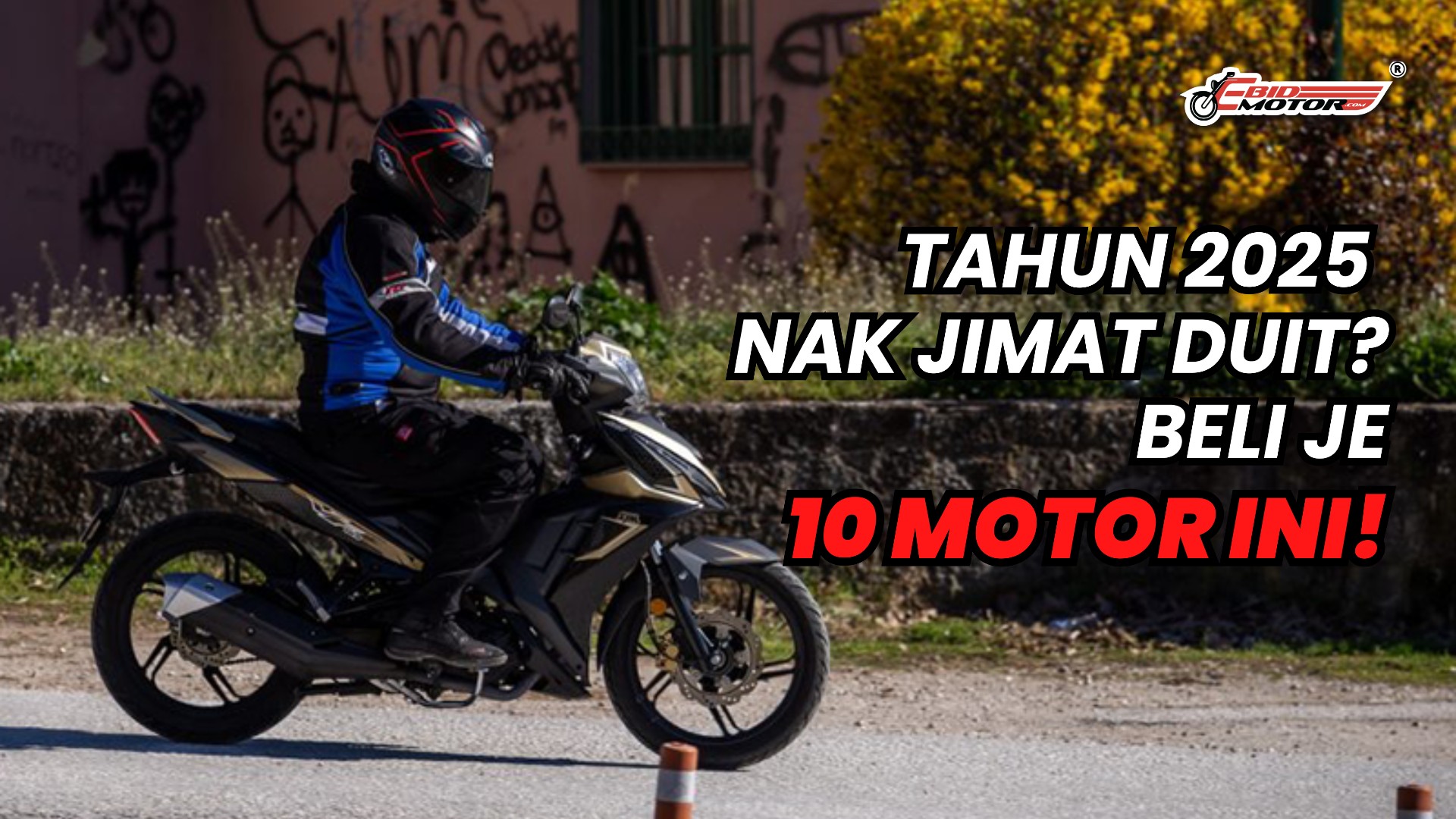 Nak Jimat Minyak, Inilah 10 Motor Yang Anda Kena Beli Untuk 2025!