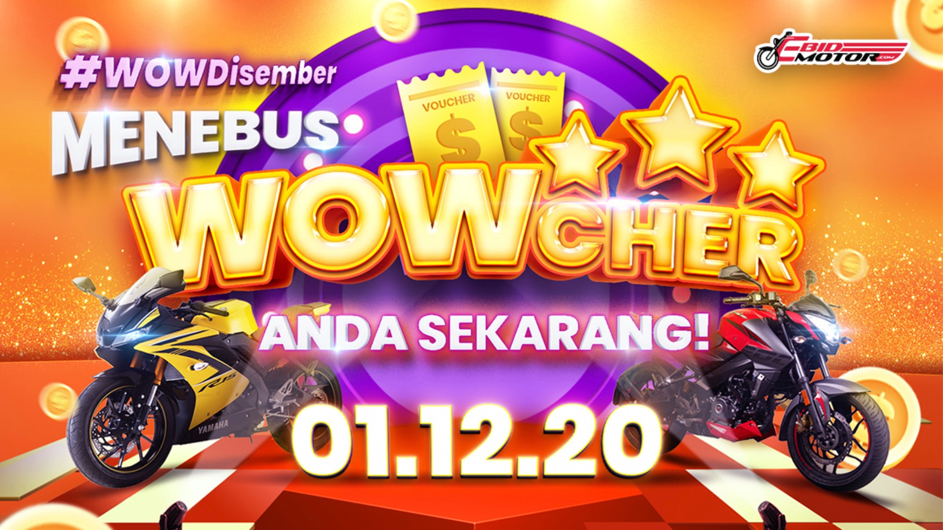 #WOWDisember! Menebus WOWcher Anda Sekarang!