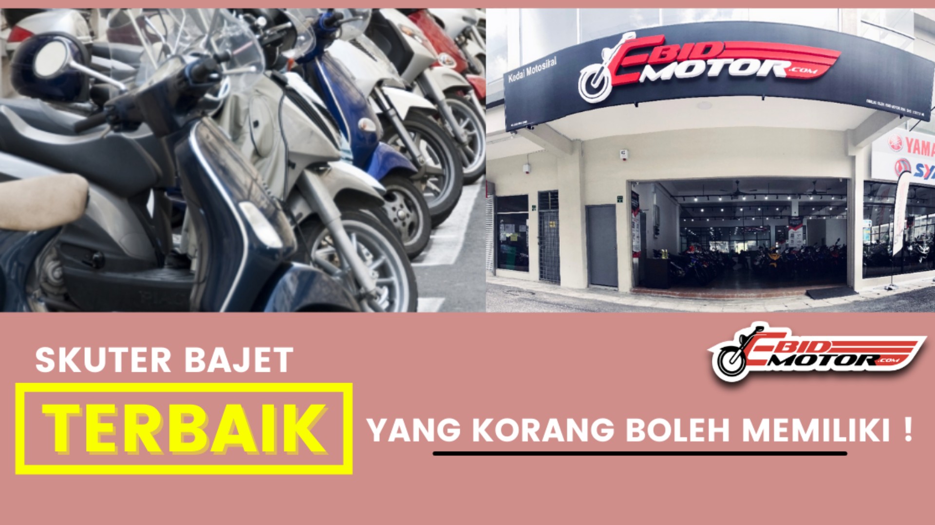 Tengah Cari Skuter Bajet Sekitar RM2,000? Korang Boleh Pilih Ini!