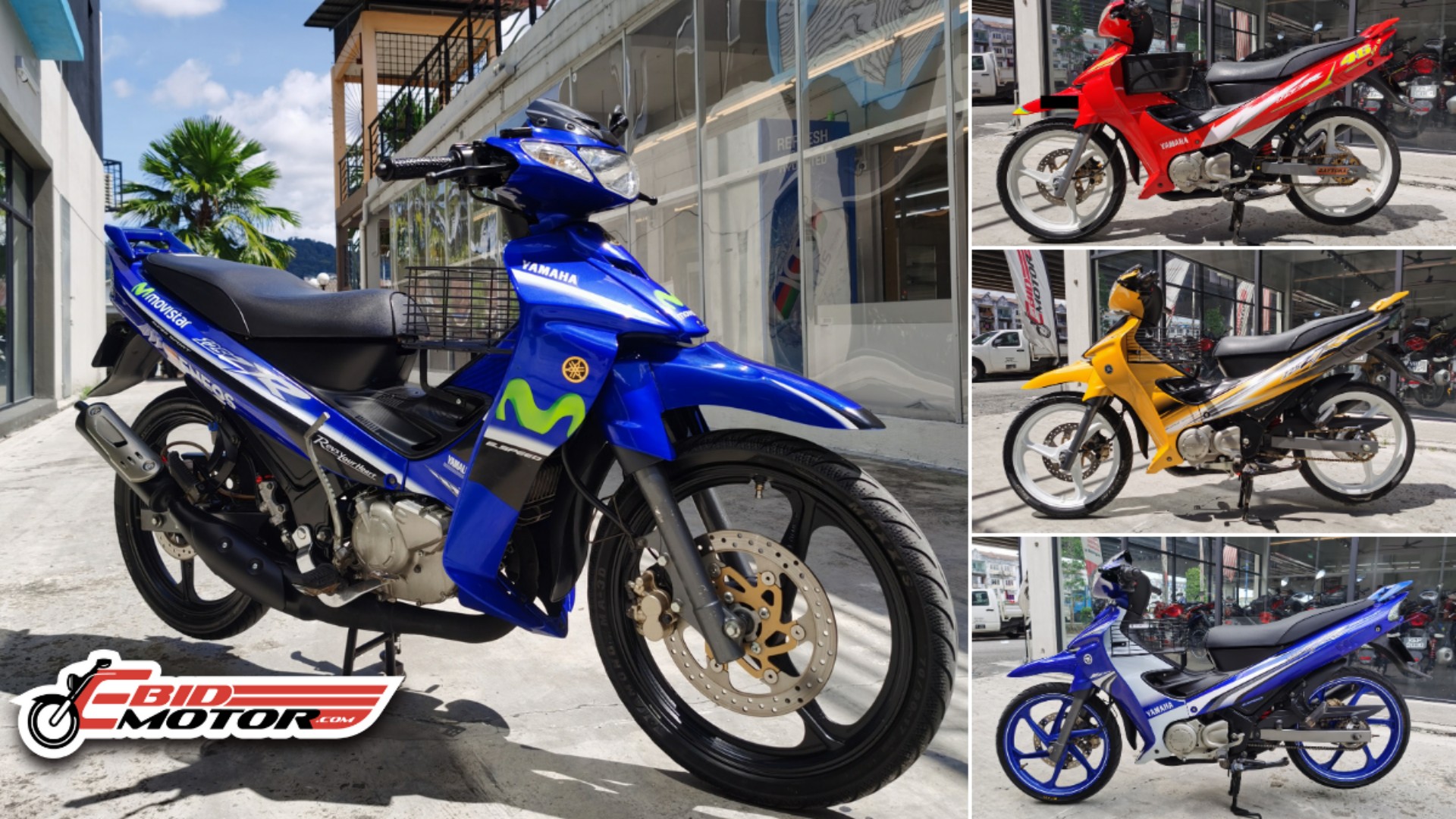 Yamaha 125ZR Enjin Full Ori & Standard ! Bulanan dari RM215 !