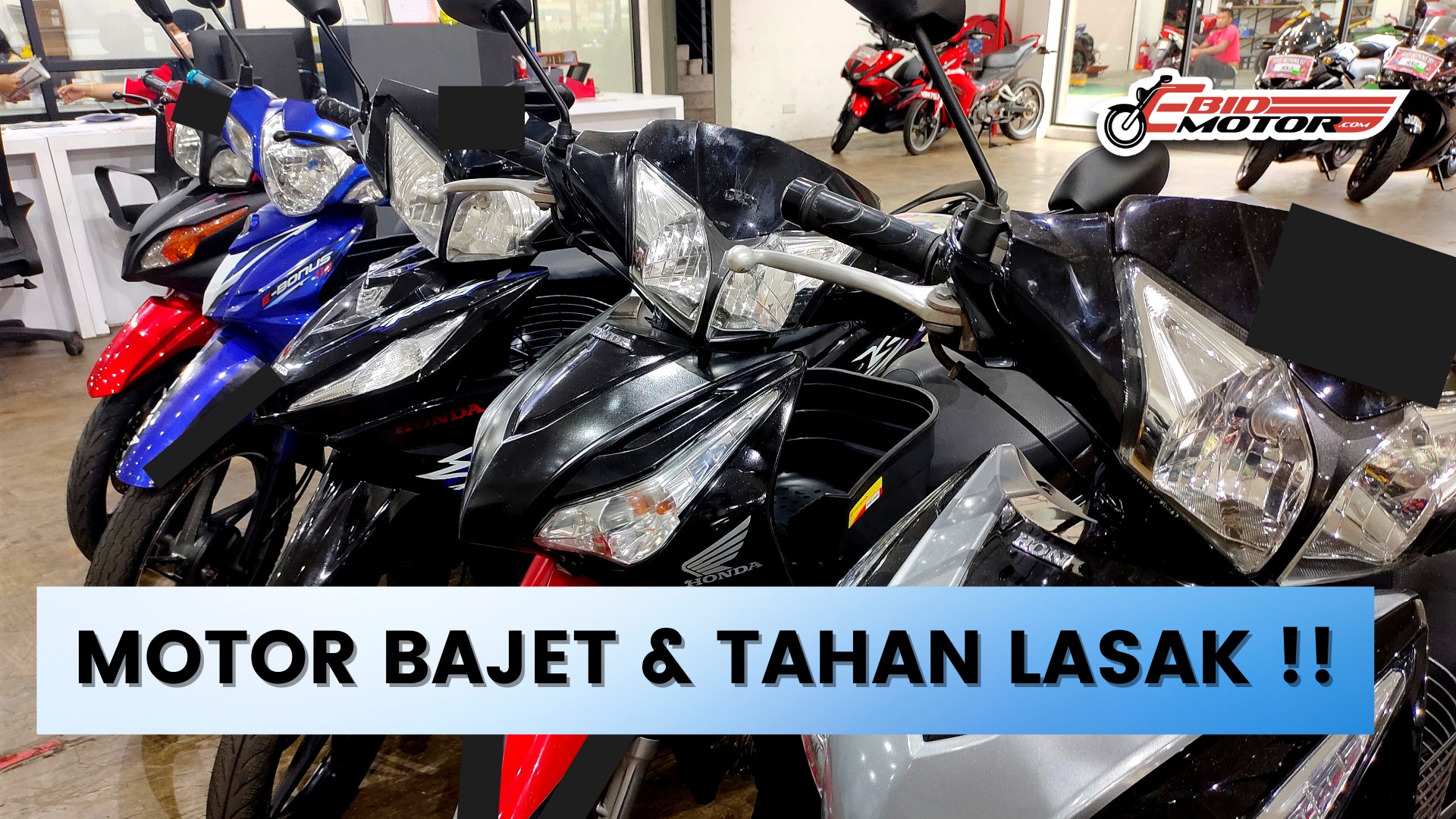 Motor Bajet Bermula RM 2,xxx SAHAJA! Pilihan Motor Yg Tahan & Jimat!