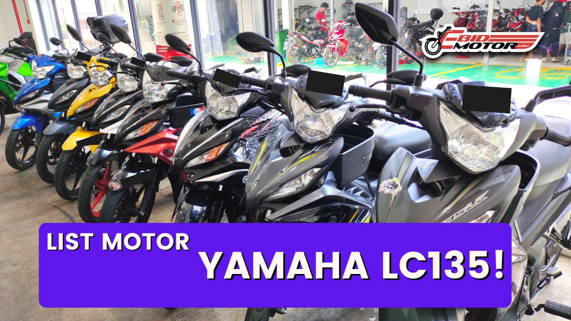 WOW! Banyaknya Pilihan Motor Yamaha LC135! Kena Cepaaaaat!
