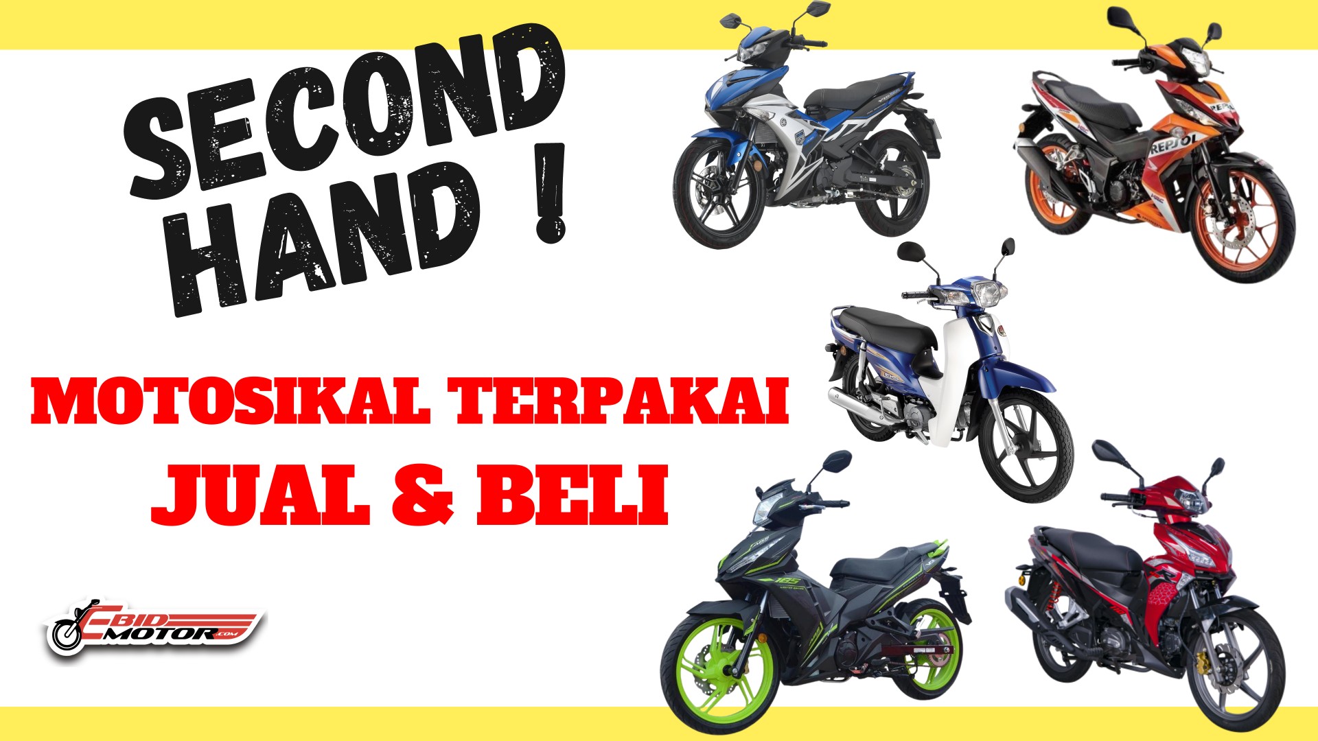 OK ke Jual / Beli Motor Terpakai? Boleh Percaya?