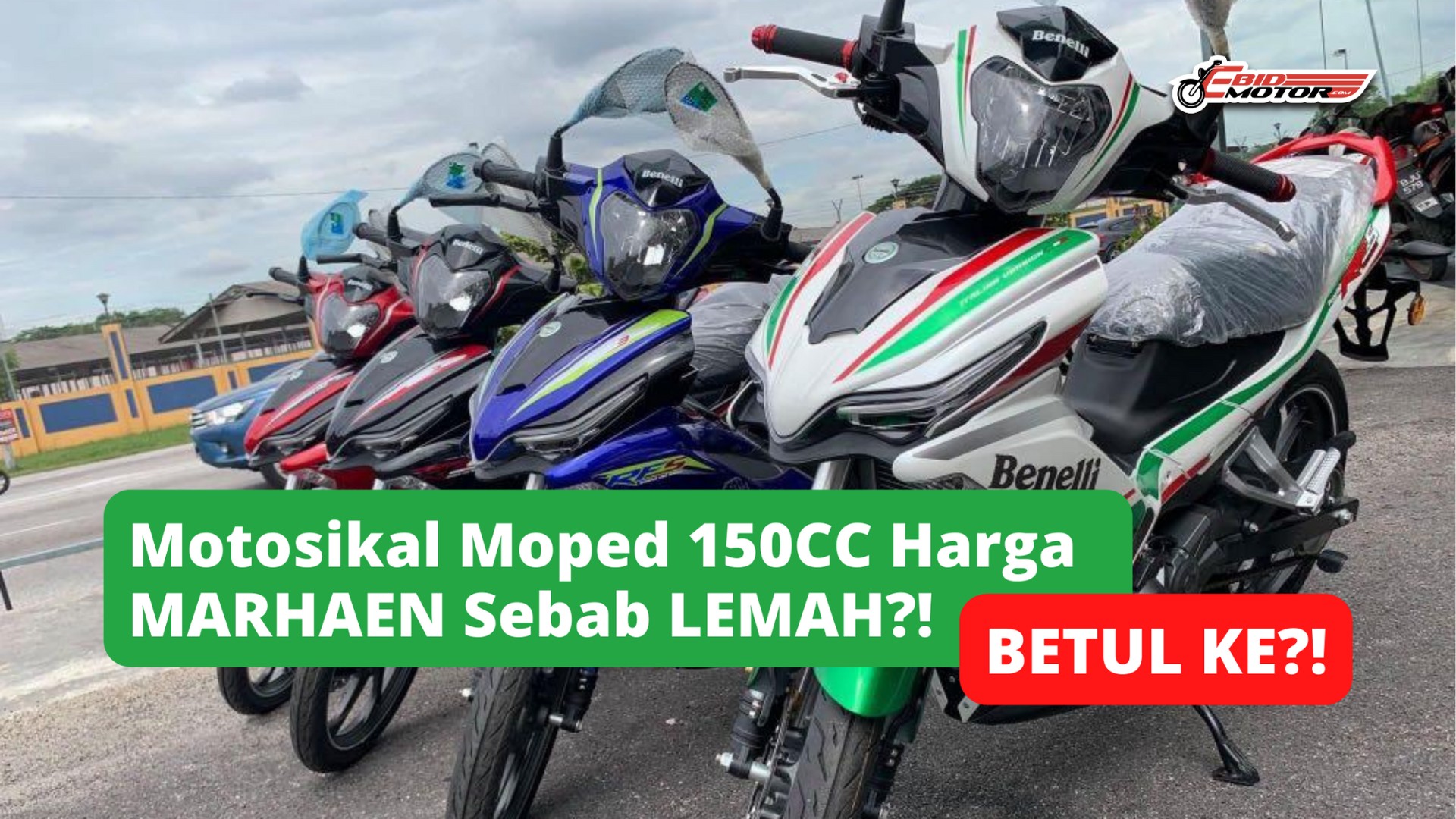 Benelli RFS150i Harga MARHAEN Sebab LEMAH?! Siapa Kata?!