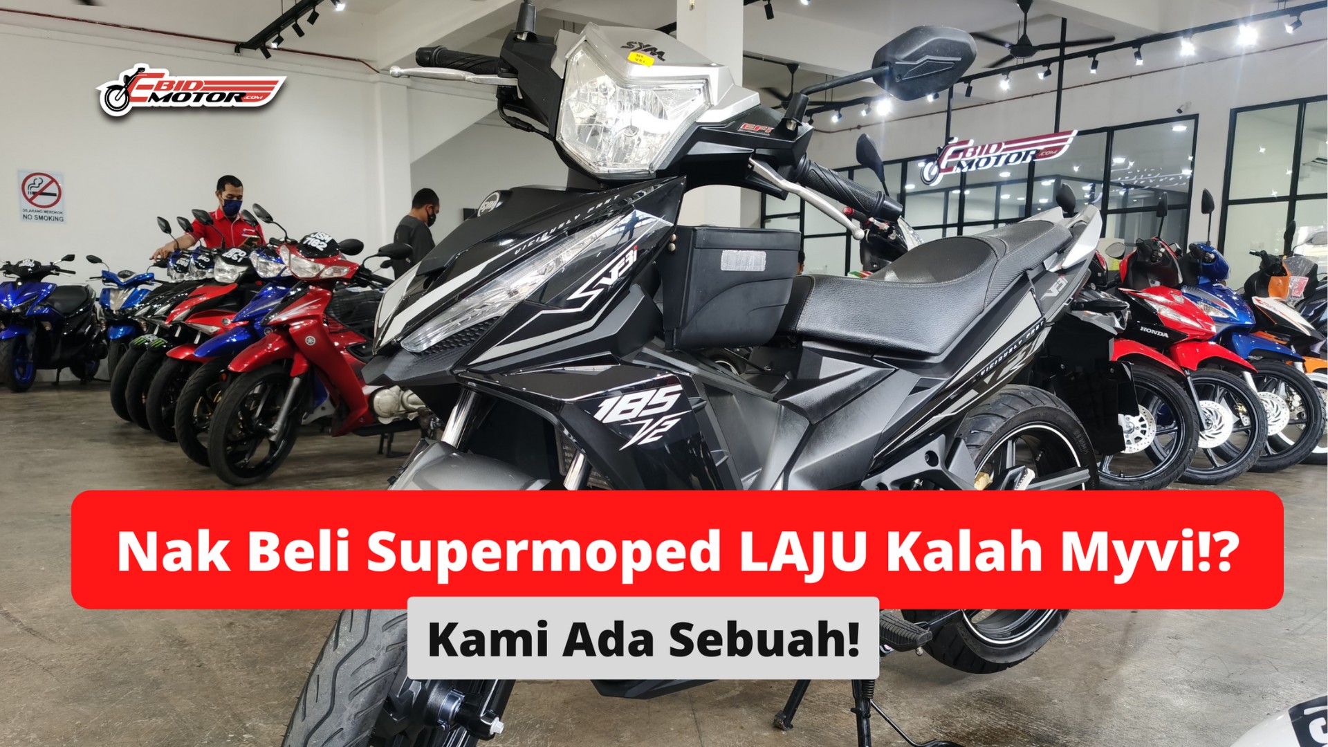 Supermoped Power untuk PENCINTA KELAJUAN?! Apa Anda PERLU TAHU Sebelum Beli SYM VF3i V2 ni?