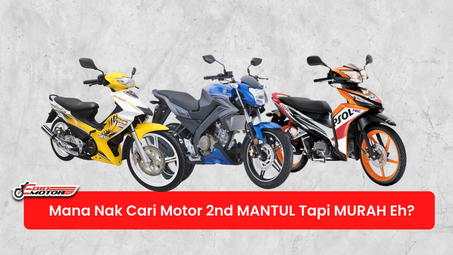 7 Motosikal 2nd TERMANTUL Dalam Lingkungan Harga RM4000 Yang 99% Berbaloi Dimiliki!