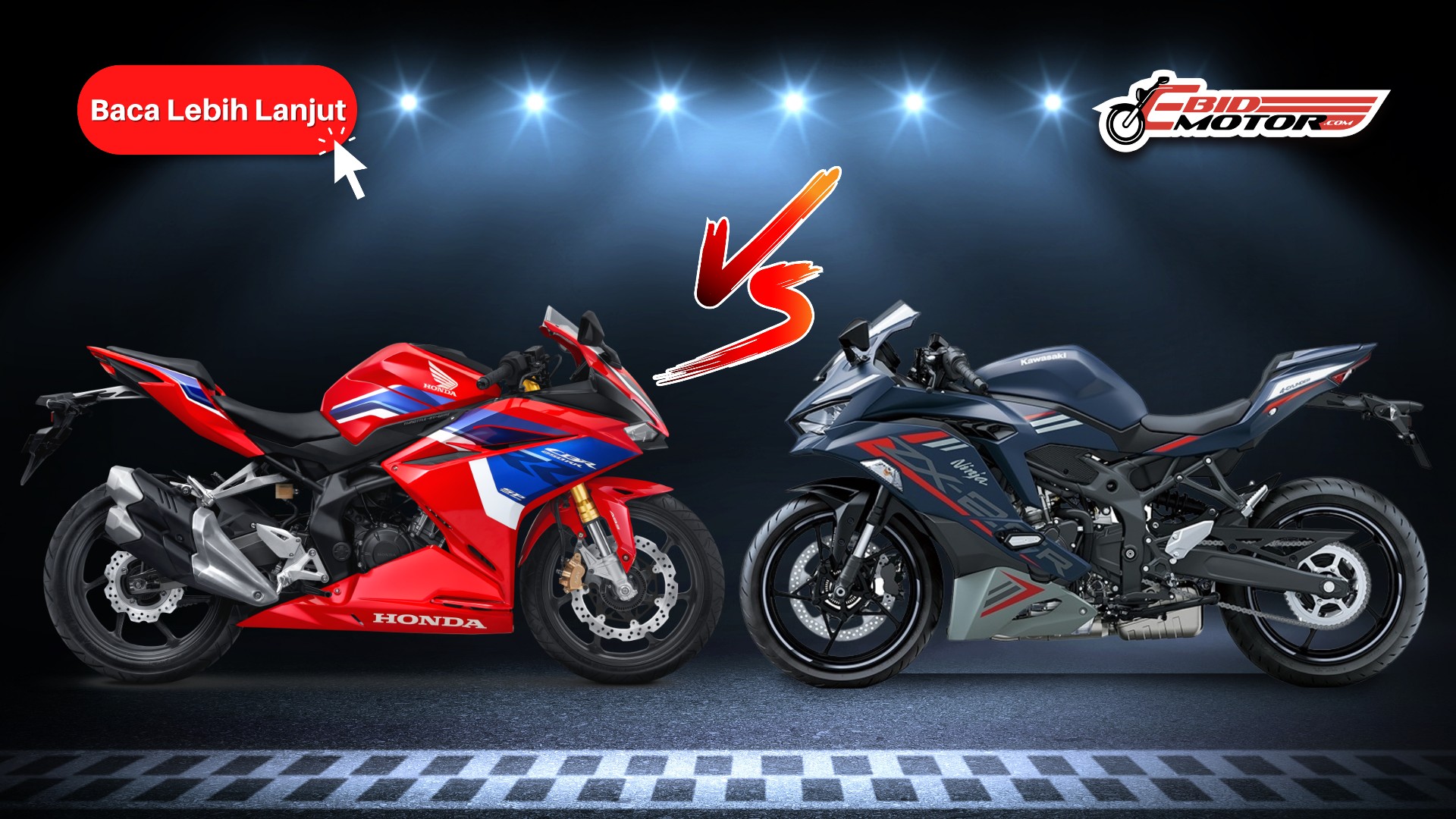 Honda CBR250RR vs Kawasaki Ninja ZX-25R - Siapa Fighter 250cc Paling Hebat?