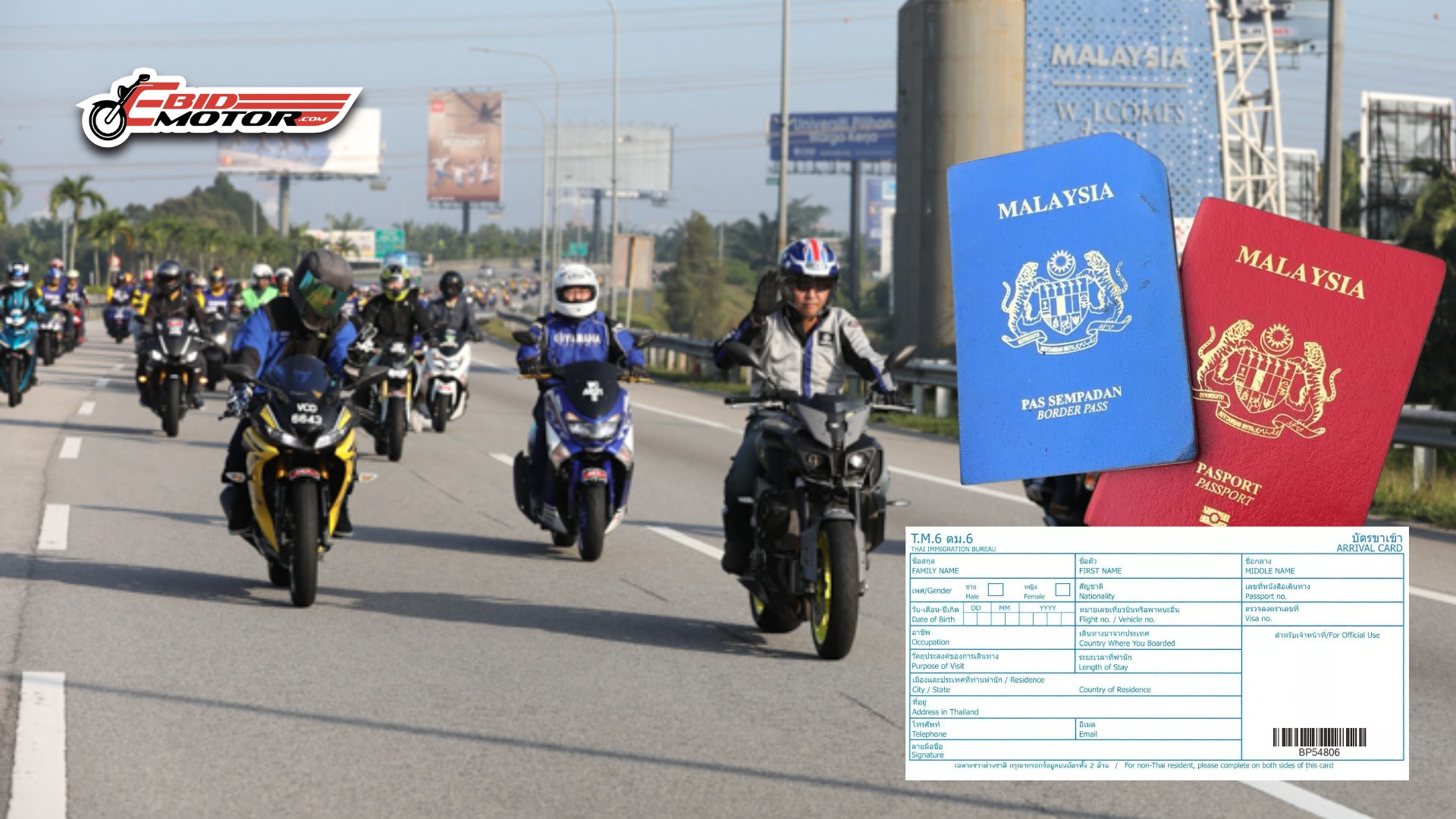 Nak Ride Pergi Thailand? Ini Fakta Yang WAJIB Diketahui Sebelum Ride!