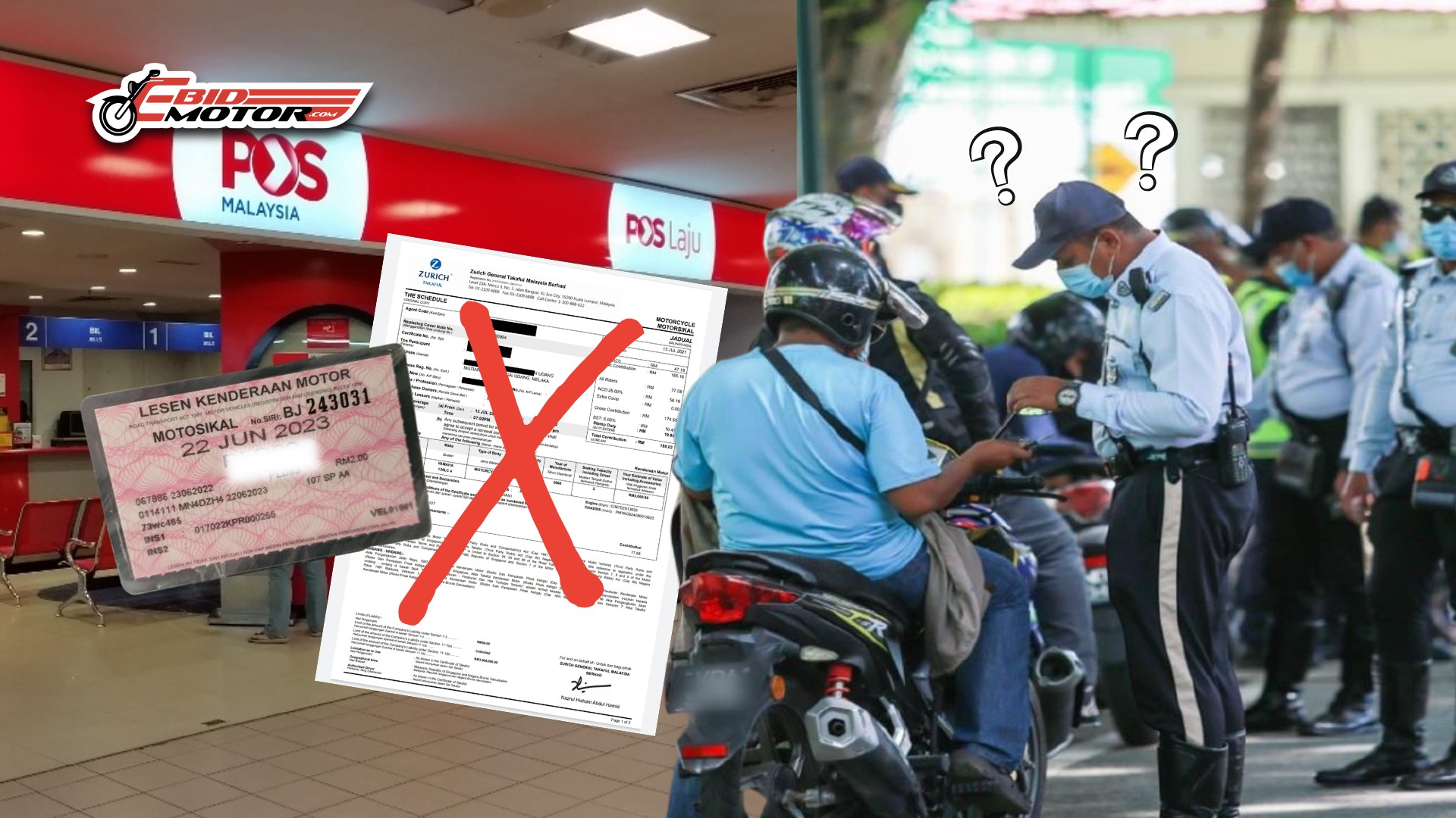 Betul Ke Boleh Hidupkan Roadtax Tanpa Insurans?