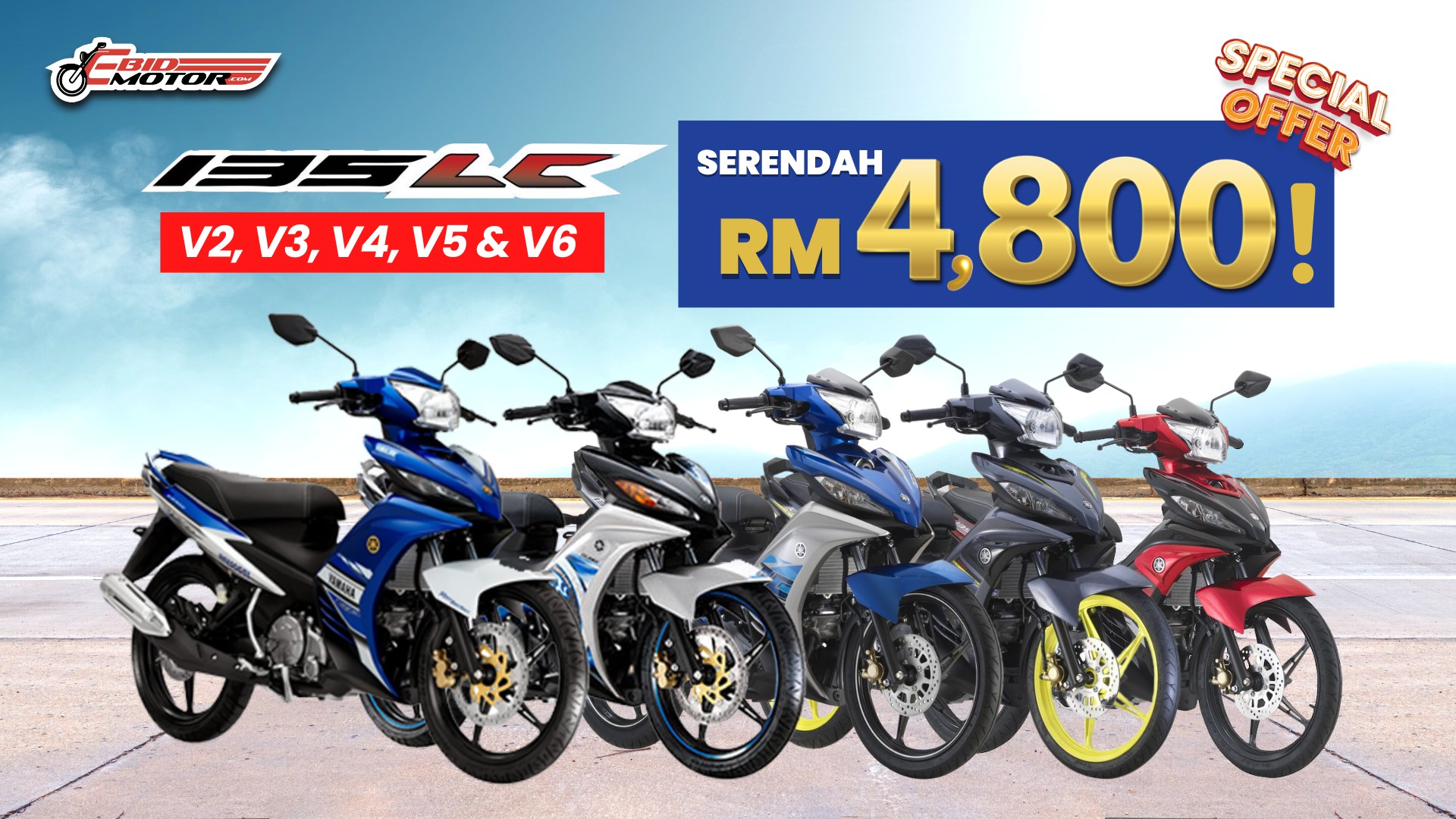 #Katalog: Laju Tapi Nak Murah? Dari RM4,800, Ini Senarai Yamaha LC135 V2- V6!