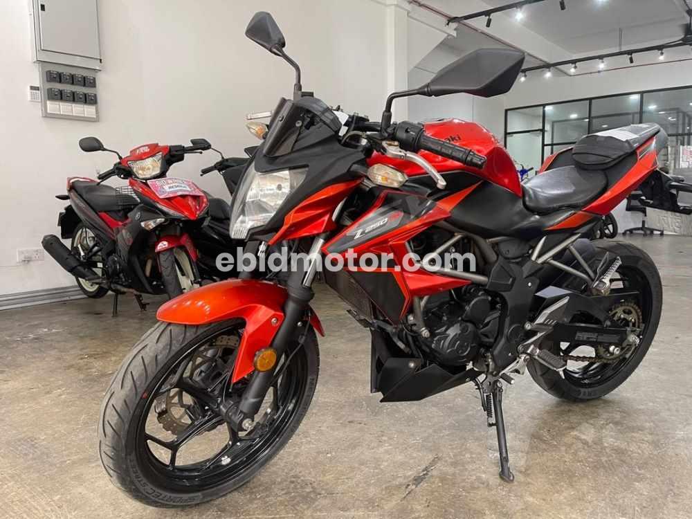 2015 Kawasaki Z 250 SL Terpakai Untuk Jualan