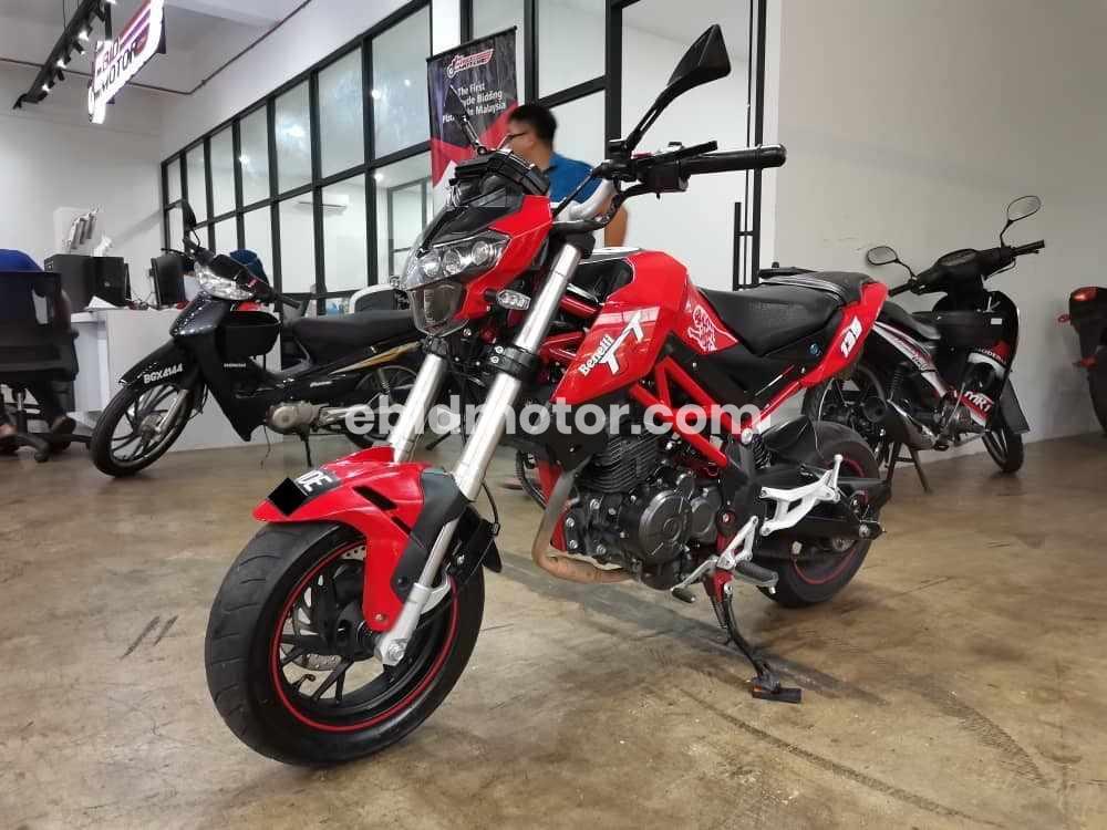 2019 Benelli TNT 135 Terpakai Untuk Jualan